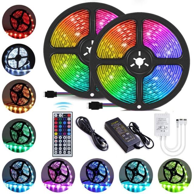 YORMICK 33ft Waterproof LED RGB Strip Lights gallery