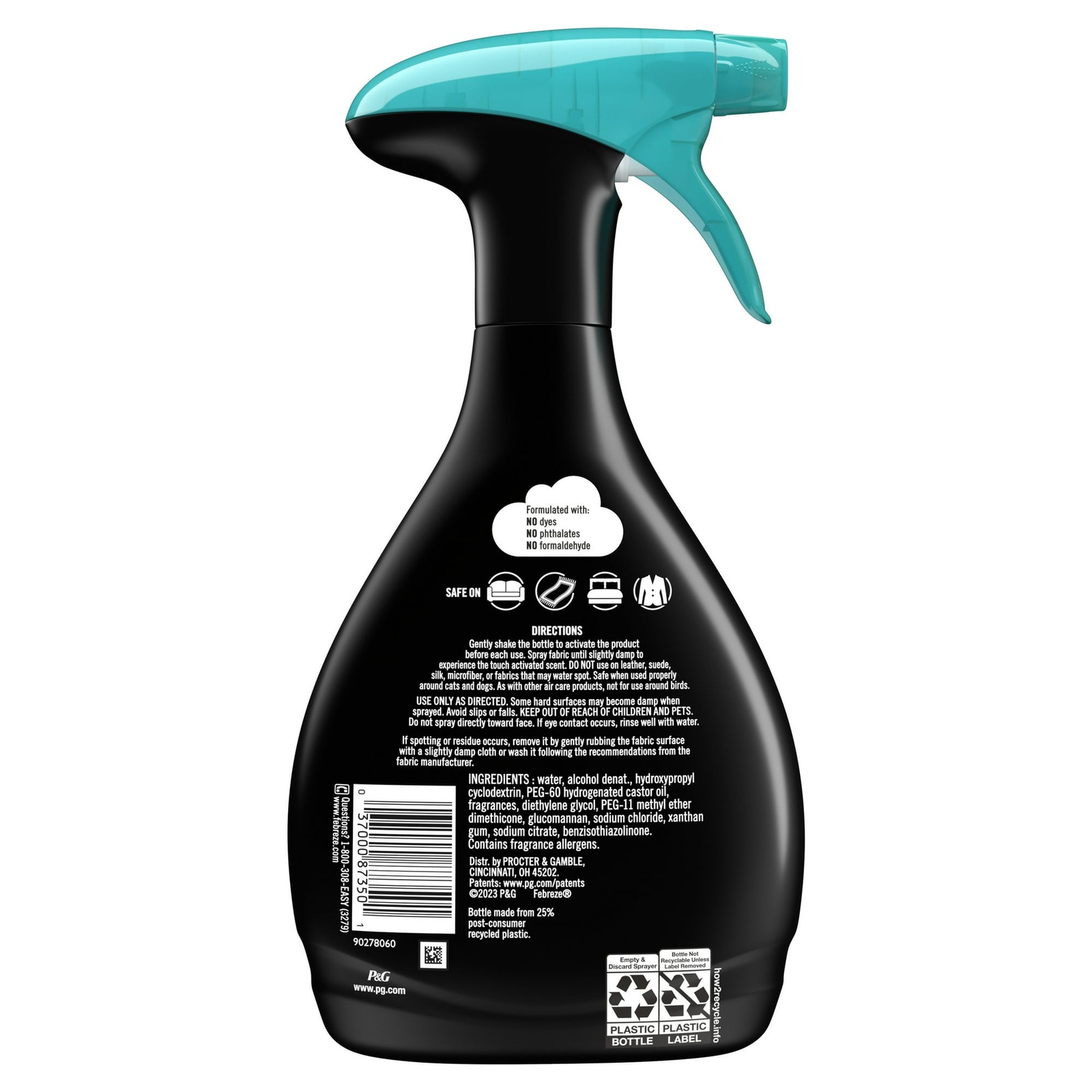 Febreze Unstopables Touch Spray and Odor Eliminator 27 -fl oz Fresh Fabric Deodo gallery