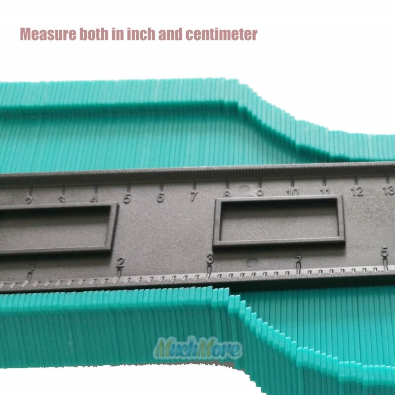 10" Contour Gauge Irregular Shape Duplicator Plastic Profile Gauge Measure Tools gallery