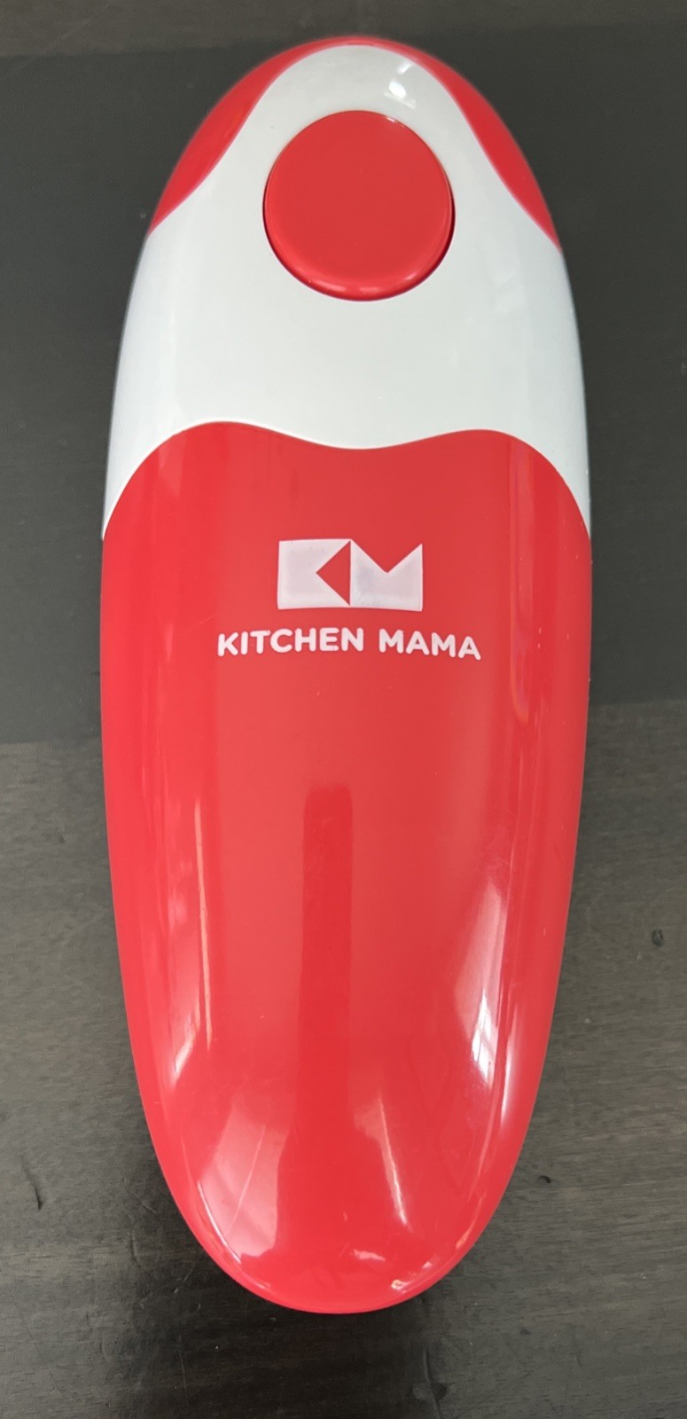 Kitchen Mama Electric Can Opener Smooth Edge Food Safe Red White Tested Working gallery