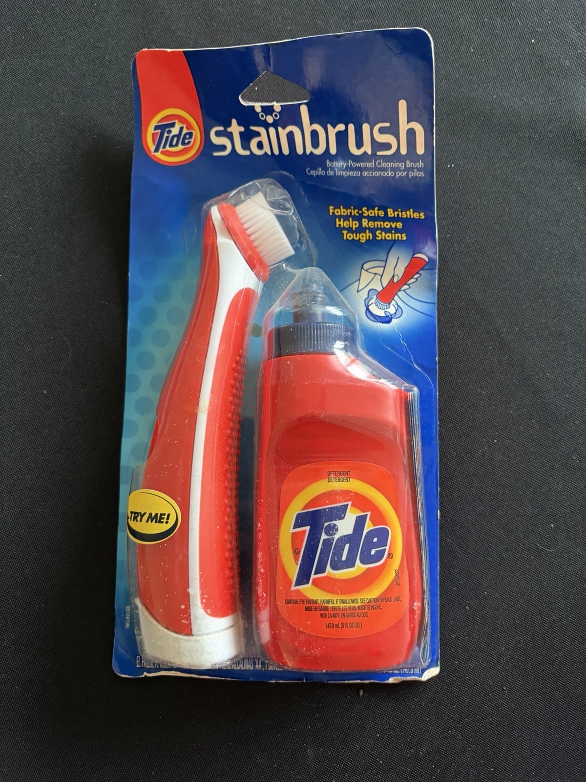Tide Stainbrush Battery Powered Cleaning Brush 5 Oz Tide. New In Package gallery