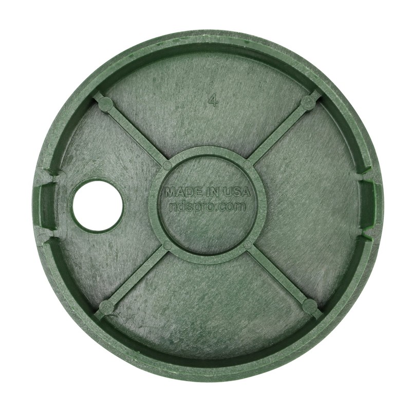 10 In. X 15 In. Rectangular Valve Box Cover Green ICV Durable Plastic Material gallery