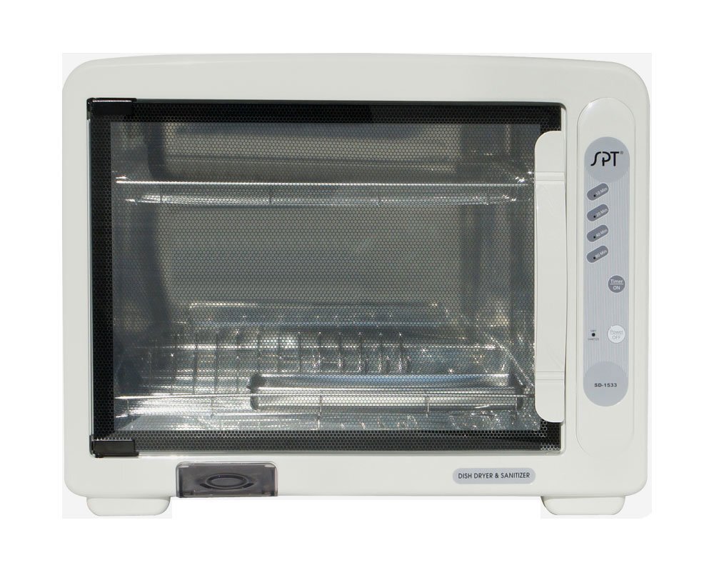 SPT SD-1533 Stainless Interior Safety Door Sensor Dish Dryer (Not Dishwasher)