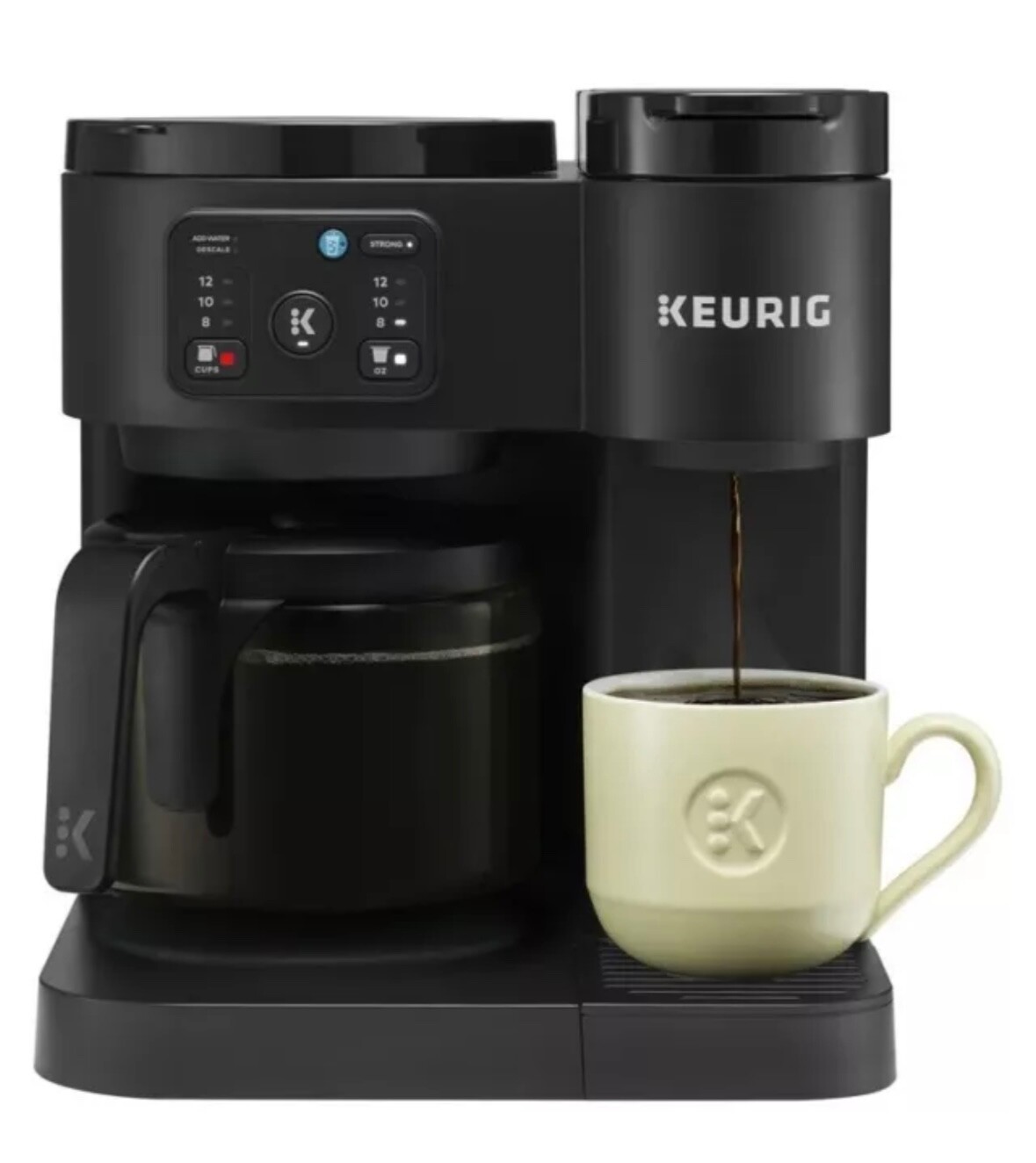 Keurig K-Duo Essentials Hot Iced Single Serve K Cup Coffee Maker (Black) gallery
