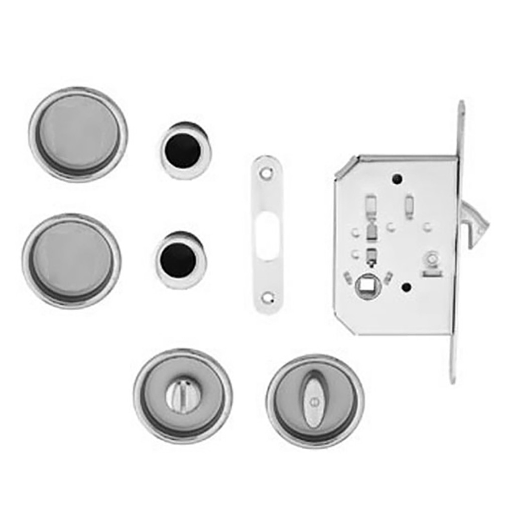Hoppe HBL M492 Privacy sliding Pocket Door - Brushed/Satin Nickel gallery