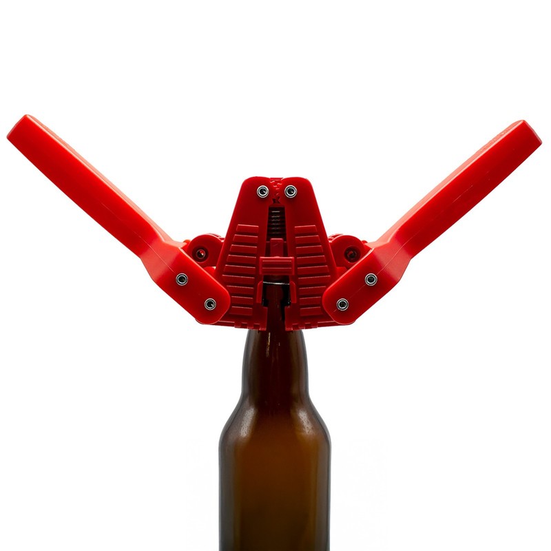 Fermentaholics Beer Bottle Capper & Lid Set and 144 Silver Crown Caps gallery