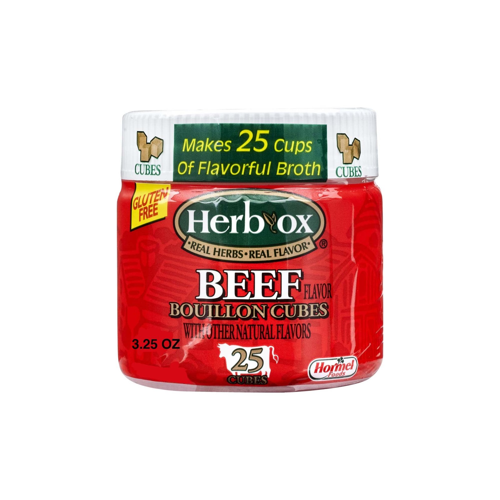 HERB-OX Beef Bouillon Cubes, Stock Seasoning, 25 0.13 Ounce (Pack of 25) gallery