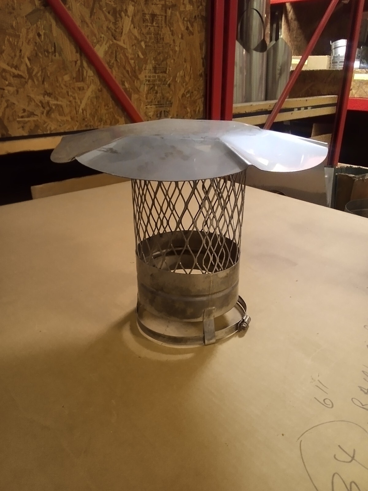 RAIN CAP - Stainless Steel - For Stainless Steel Flex Liner ( CHOOSE A SIZE ) gallery