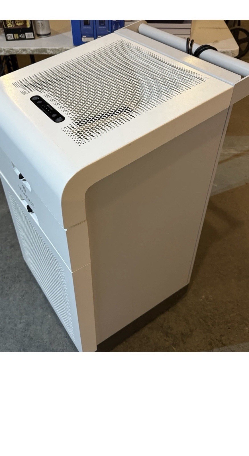 Novaerus NV1050 Portable Electrostatic Air Purifier, Digital Display, White gallery
