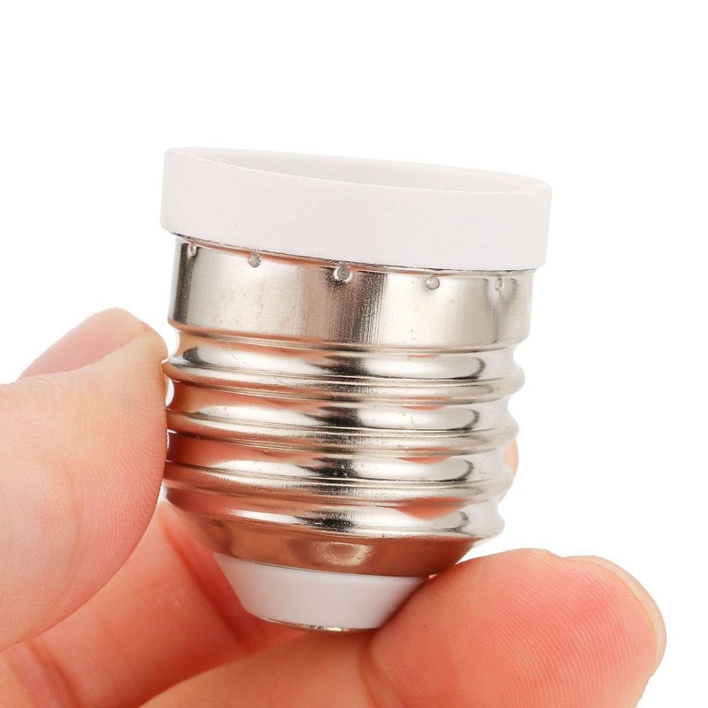 10/20X Light Bulb Socket Adapter Medium Base E26 to Candelabra E12 Screw Reducer gallery