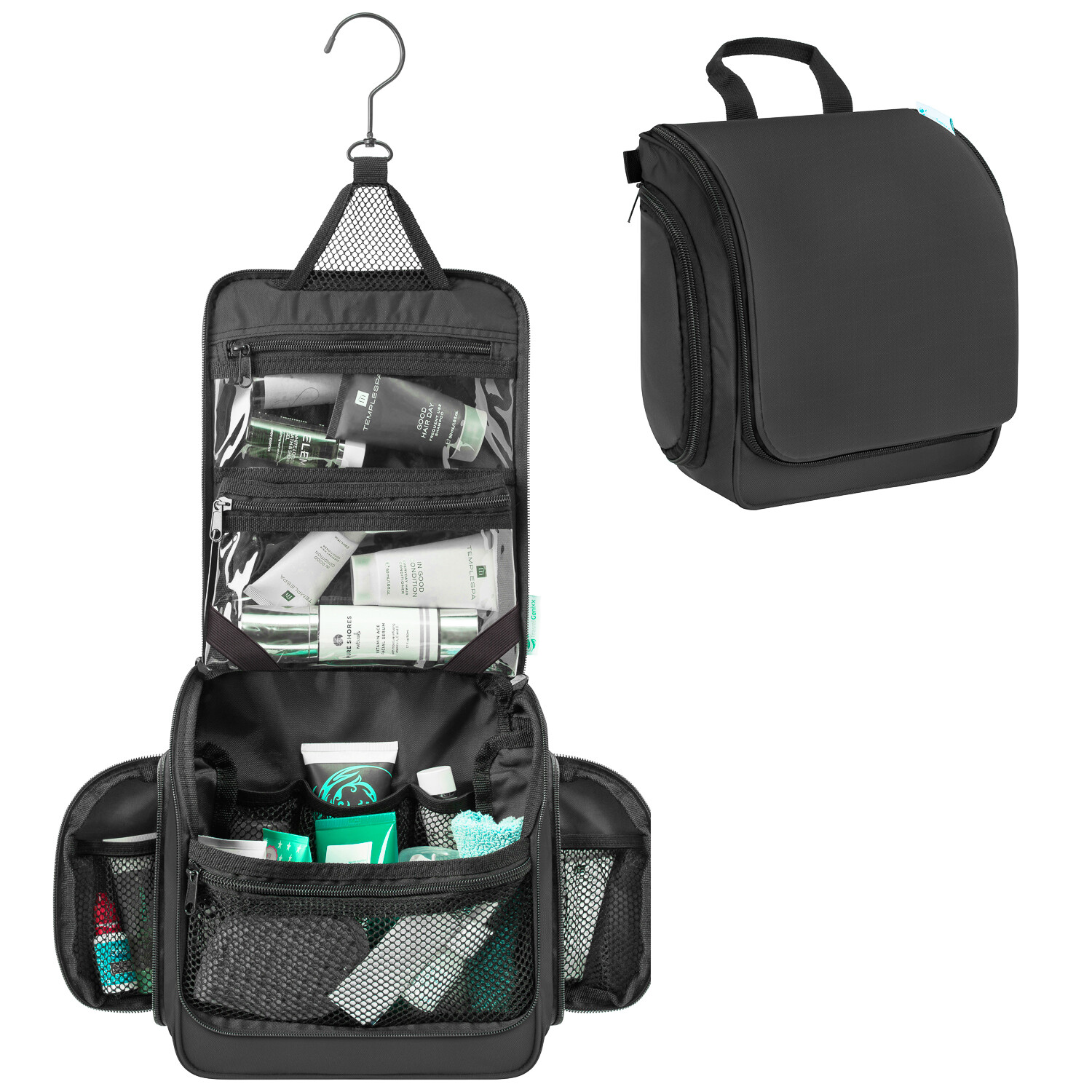 Premium Travel Hanging Toiletry Bag for Men and Women gallery