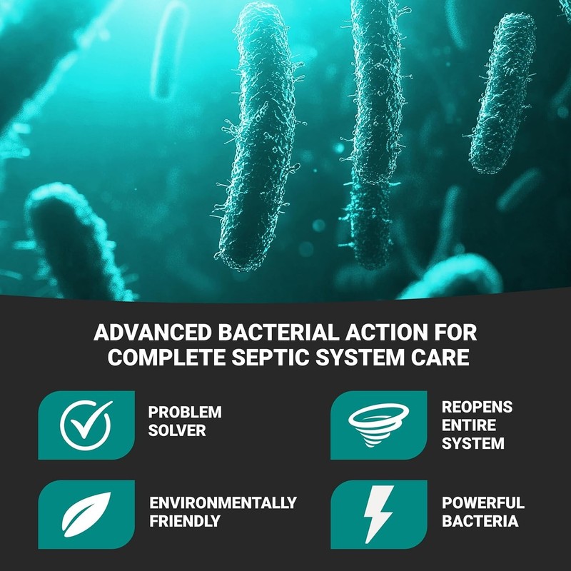 32 Oz Unscented Septic Cleaner - Safe & Fast Action for 500 Gallon Systems gallery