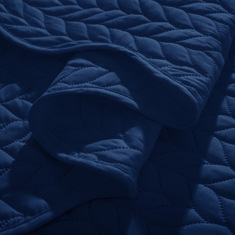 3 Piece Queen Size Quilted Bedspread Set Ultra Soft Embossed Coverlet Bed Throws gallery