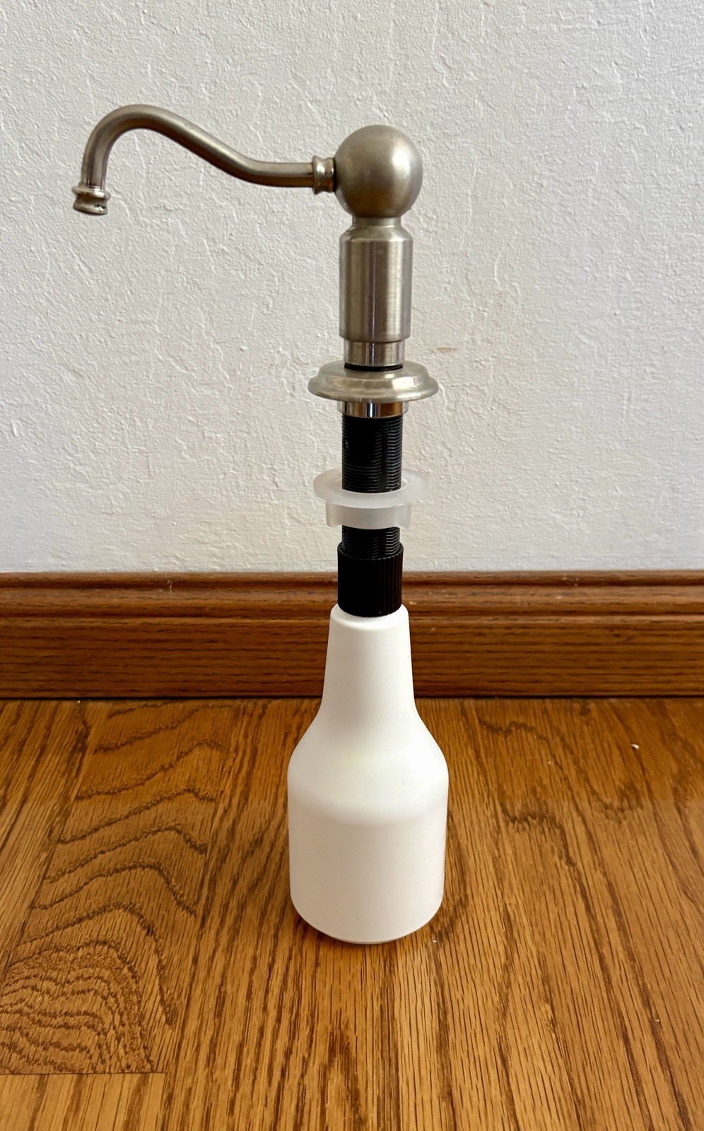 Rohl Country Kitchen Soap Lotion Dispenser Satin Nickel LS650CSTN - Used gallery