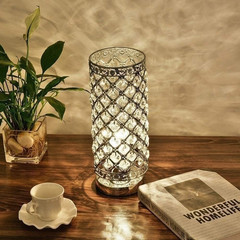 Metal Aromatherapy Lamp & Oil Diffuser – Dimmable LED Light, Perfect Gift