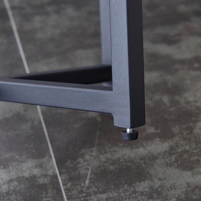 Faux Marble End/Side Table With MDF Top & Metal Frame For Any Small Space gallery