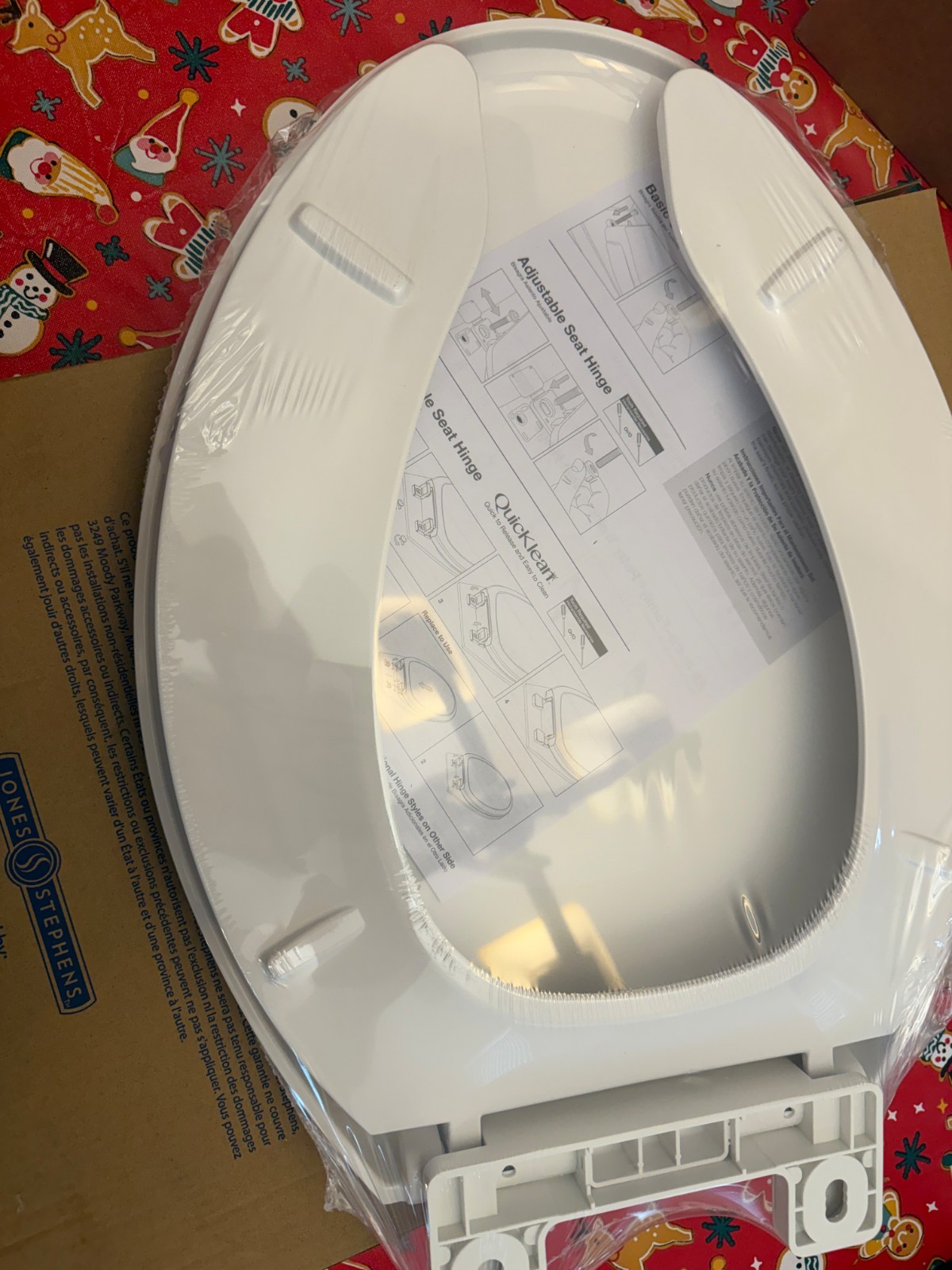 Jones Stephens C2200OS00 Premium Plastic Elongated Toilet Seat,Slow Close gallery
