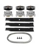 Deck Rebuild Kit for Hustler Raptor 52" Spindle Blade Pulley Belt 604214 603995 gallery