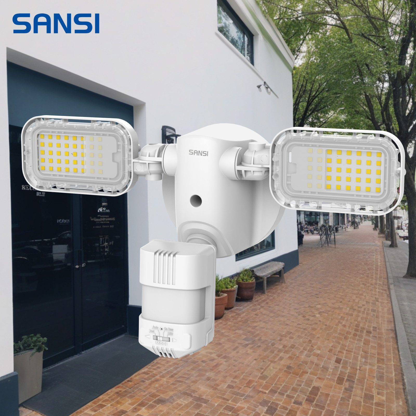 10,000LM LED Motion Sensor Outdoor Security Light Dusk to Dawn IP65 Floodlight gallery