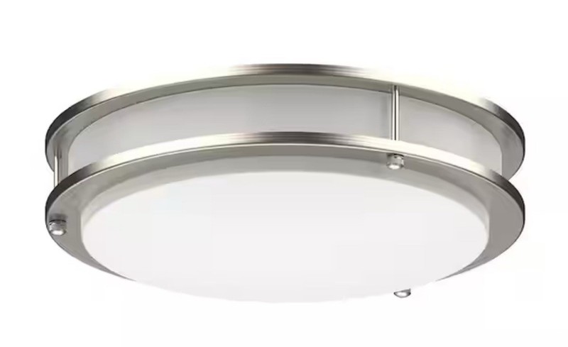 Dymond 10 in. Modern Double Ring Selectable LED Flush Mount Ceiling Light gallery