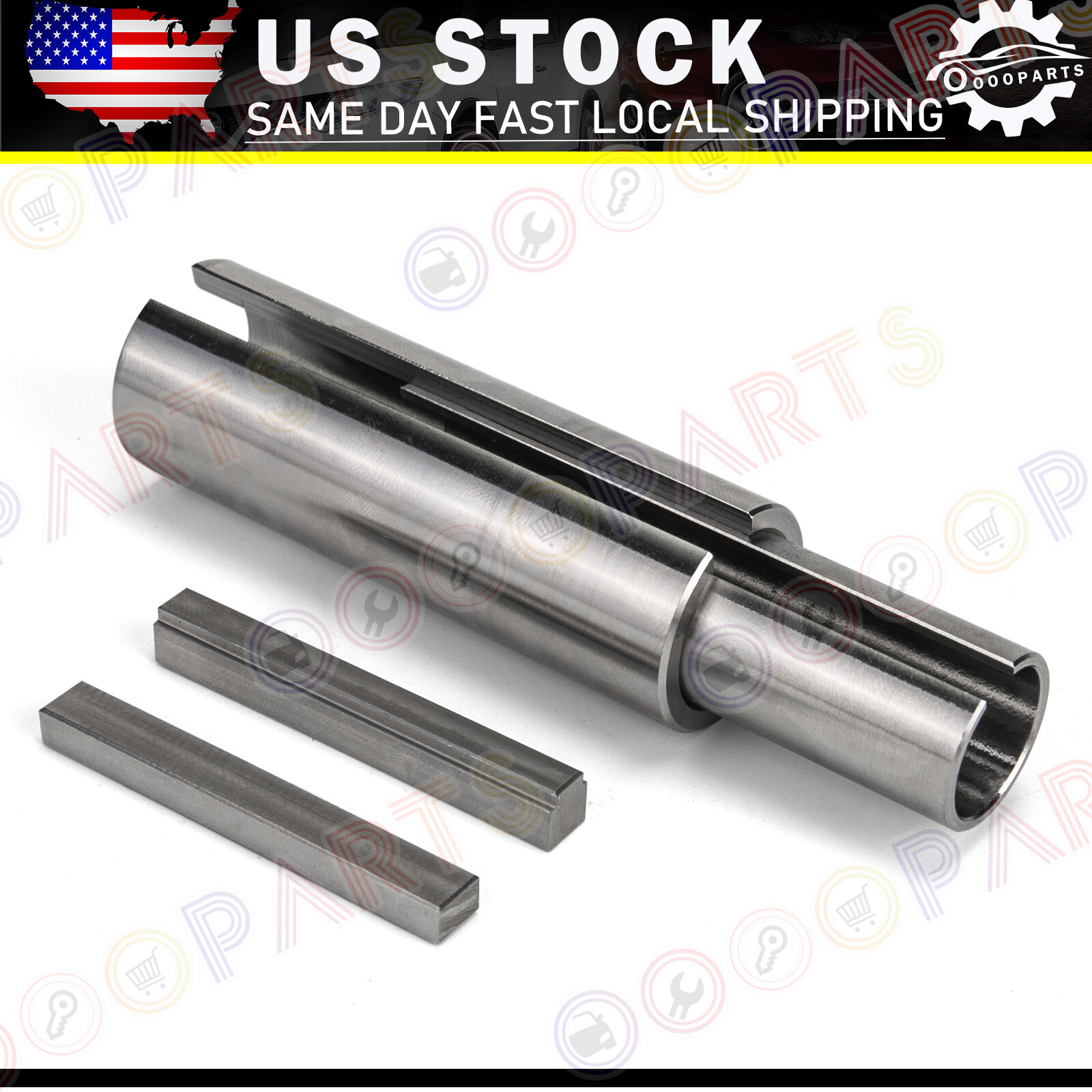 5/8" to 7/8" W/ Step Key Gas Engine Pulley Crank Shaft Sleeve Adapter Predator gallery