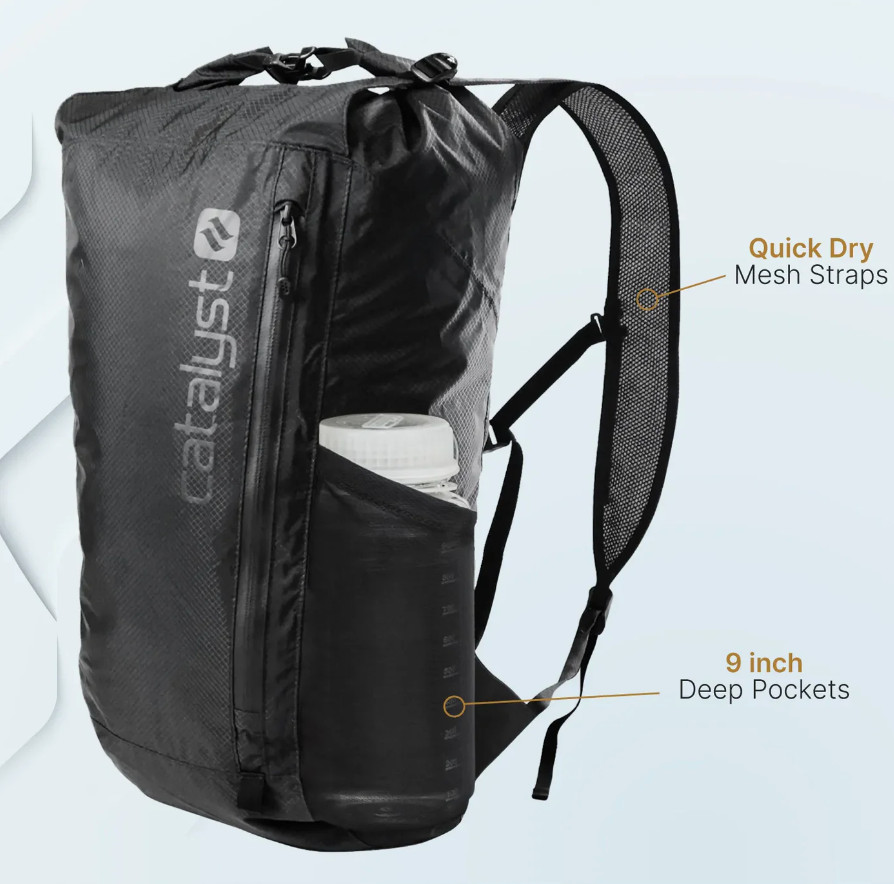 Adventure 20L Lightweight Hiking Backpack Waterproof Trekking Backpack Black 4