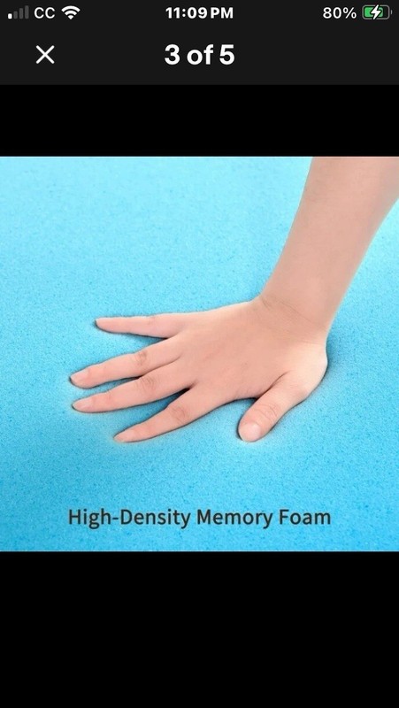 Innovative Memory Foam Bed Foundation - Easy to Assemble and Clean, Full Size gallery