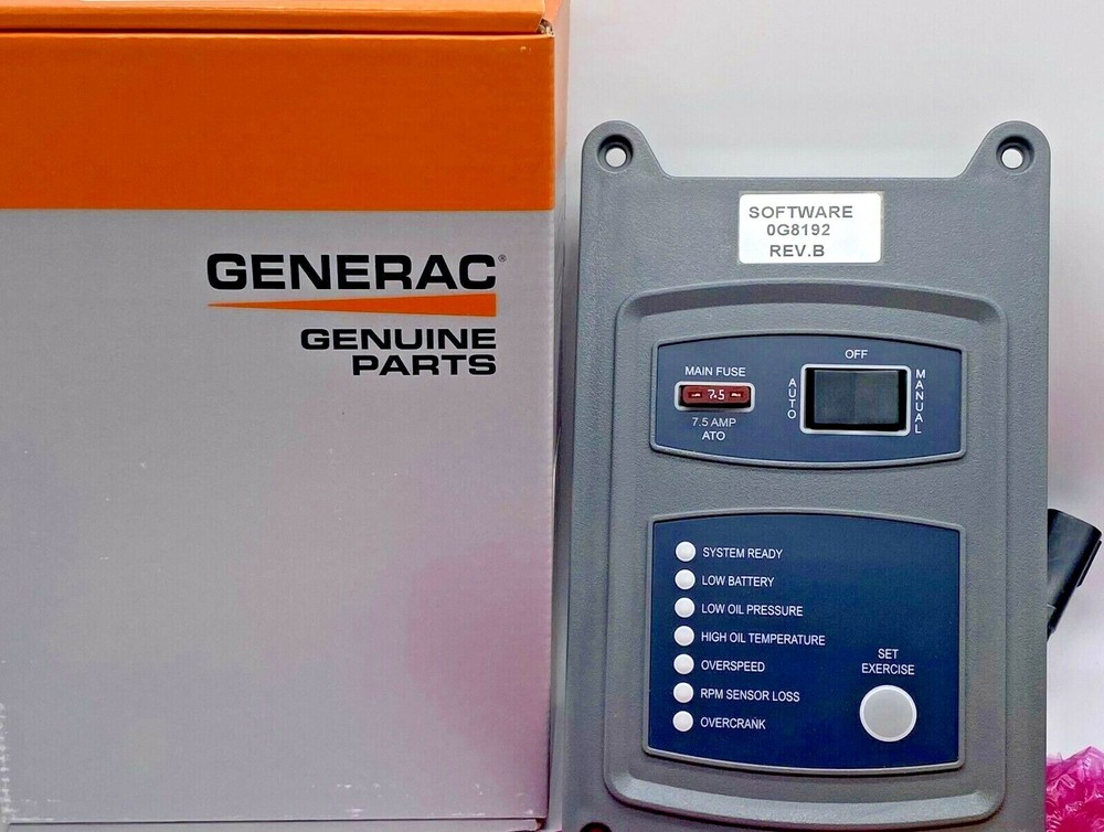 Generac 0G79010SRV ASSY CONTROL PANEL HSB 8KW