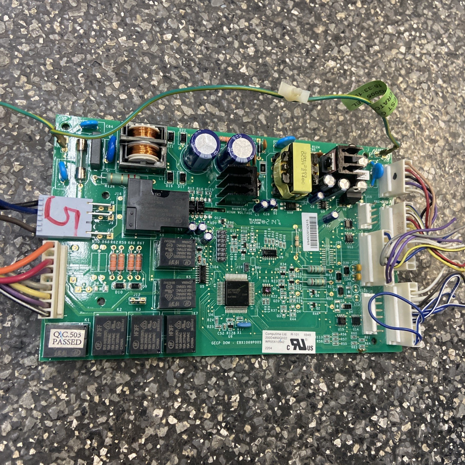 200D4850G022 GE OEM Refrigerator Main Control Board Replacement — WR55X10942C PS gallery