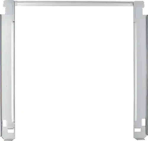 LG KSTK1 27-Inch Front Load Washer and Dryer Laundry Stacking Kit Chrome gallery