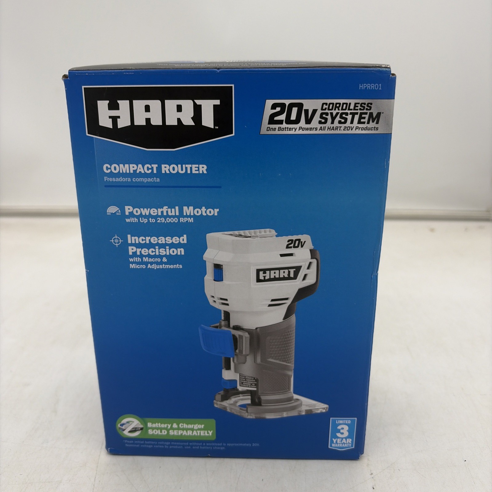 Hart Tools HPRR01 20v Cordless Trim Router - Brand New (MAC001020) gallery