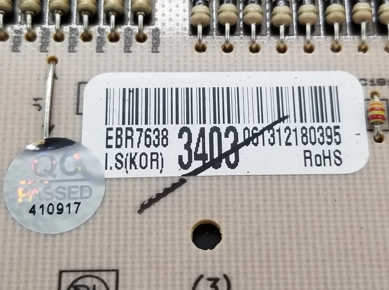 OEM LG Range Control EBR76383403 1-Year Warranty Free Same Day Ship gallery