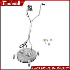 Findmall 20″ Pressure Washer Surface Cleaner w/ Handles & Wheels Quick Connect