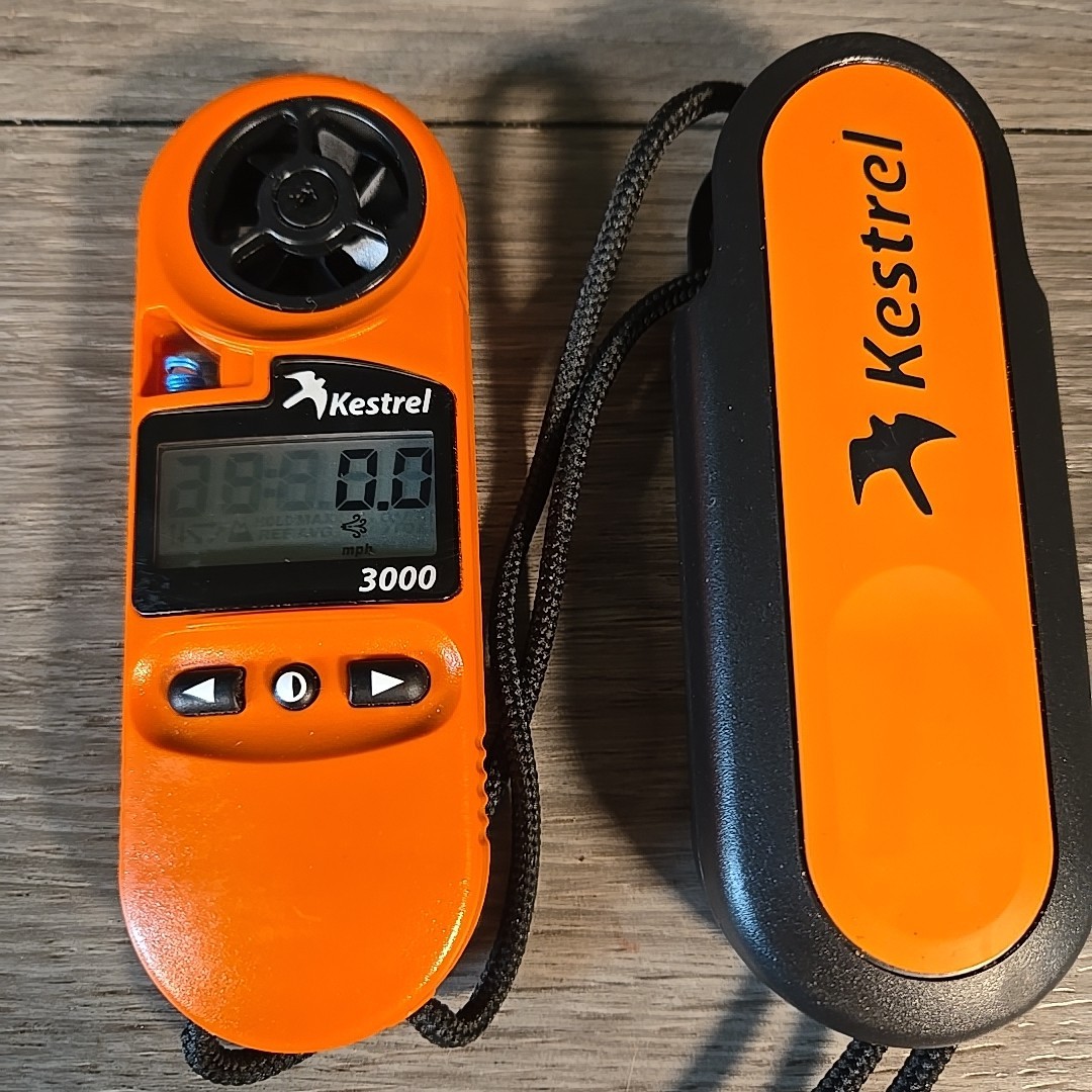 Kestrel 3000 Weather Pocket Meter Wind Speed/Chill Humidity Temperature - Orange gallery