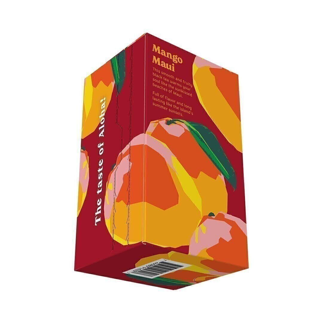 Hawaiian Islands Mango Maui Tropical Black Tea, All Natural 20 Tea Bags Box gallery