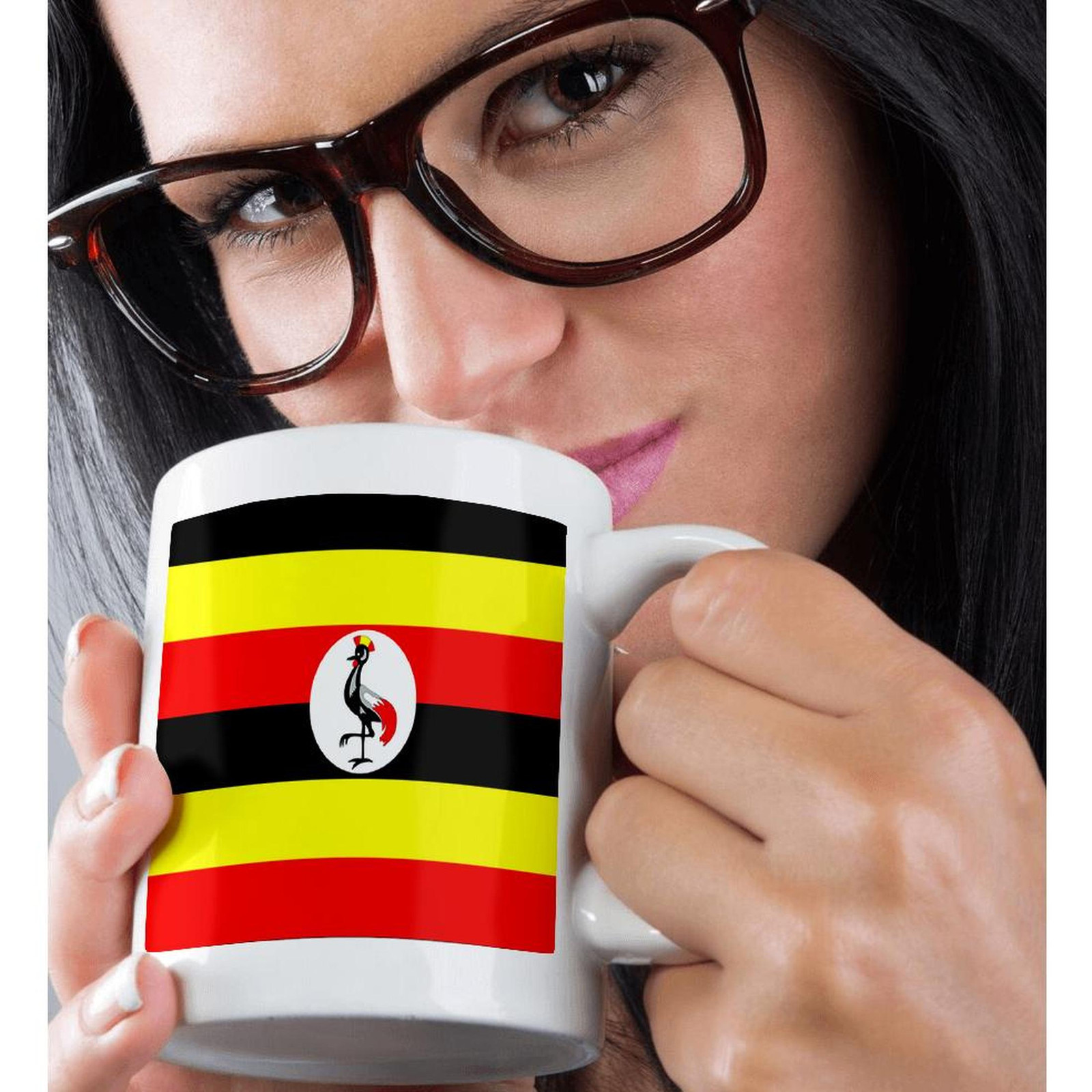 3dRose, Uganda Flag, Mug gallery