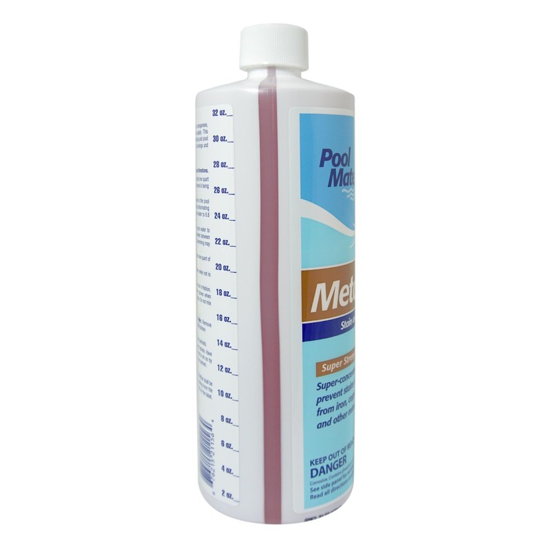 Pool Mate 1-Quart 4-Pack Concentrated Metal Out Stain and Mineral Inhibitor, gallery