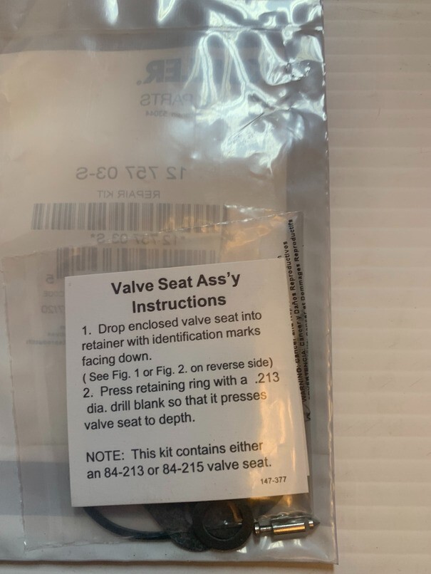 Kohler 12 757 03-S Repair Kit gallery