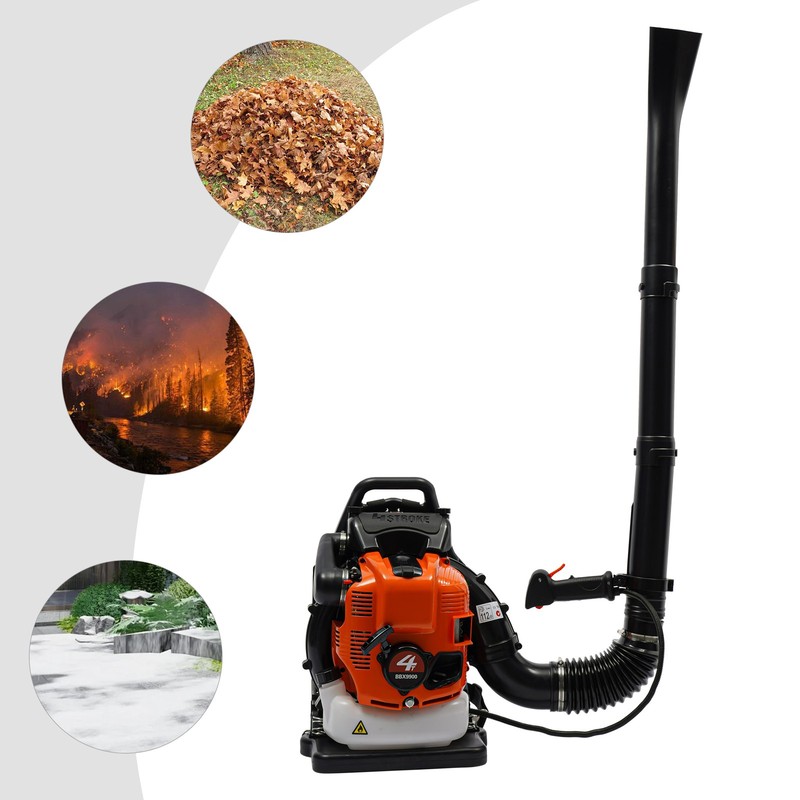 Backpack Leaf Blower Gas Power 4-Stroke Engine Portable Powerful Blowing Machine gallery