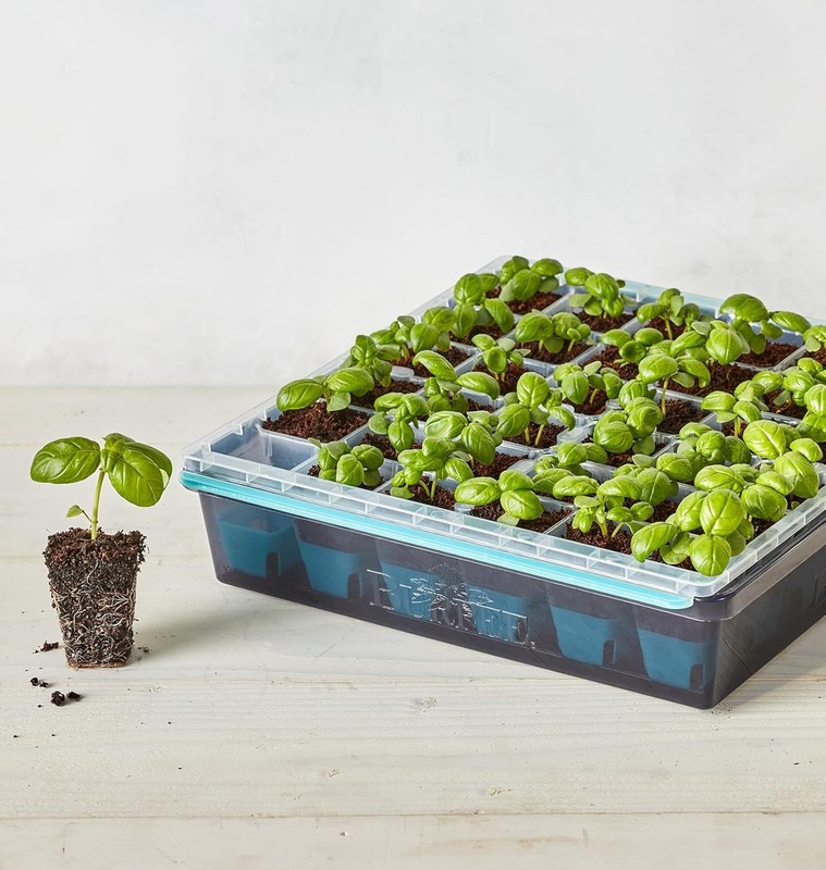 SuperSeedSeedStarterTrayDurablePlantSeedlingGrowingContainer gallery