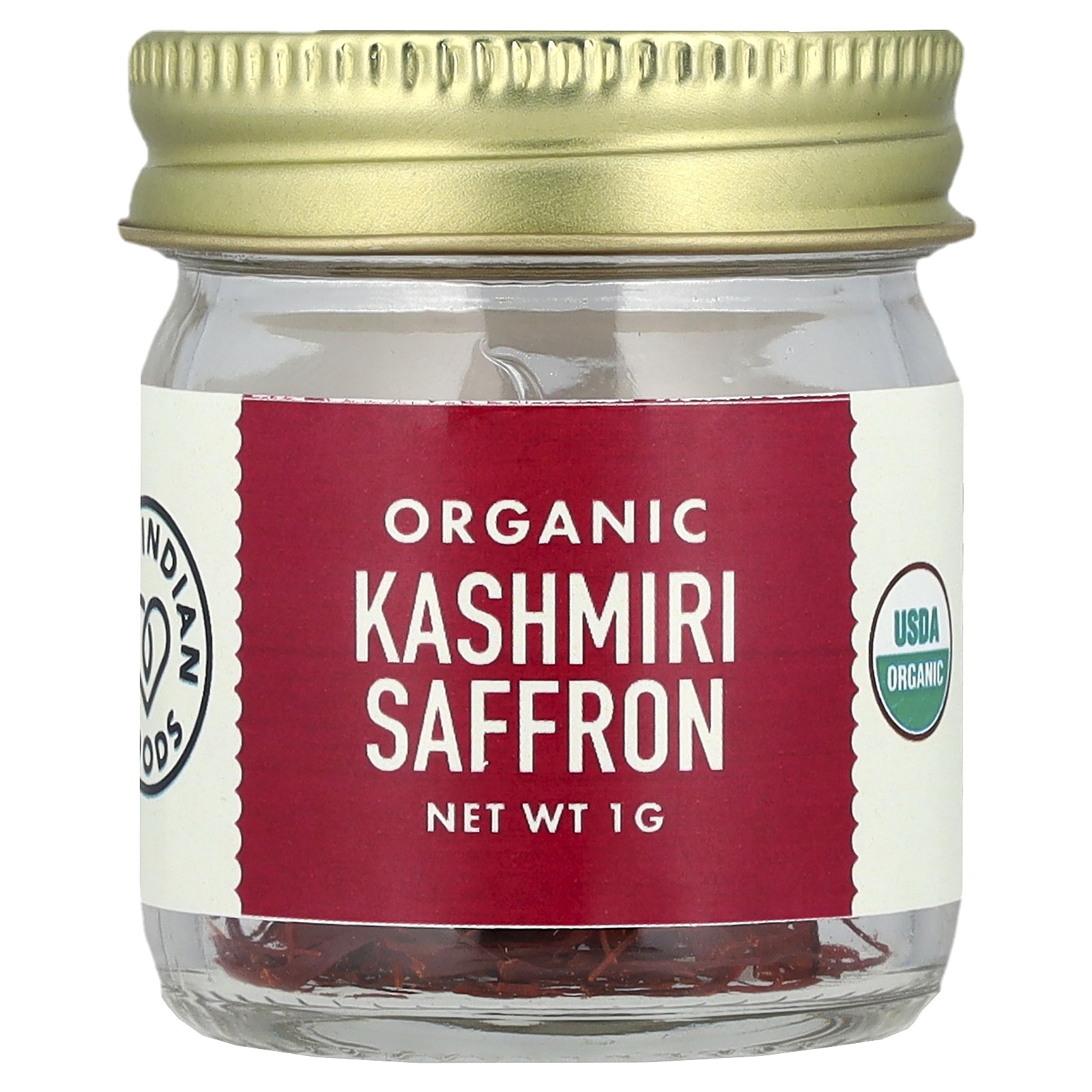 Organic Kashmiri Saffron , 1 g gallery