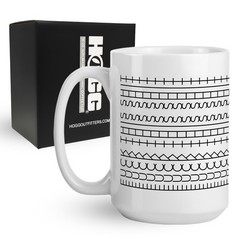 Hidden Message Coffee Mug, 15 oz Ceramic Funny Coffee Cup Birthday Gag Gift