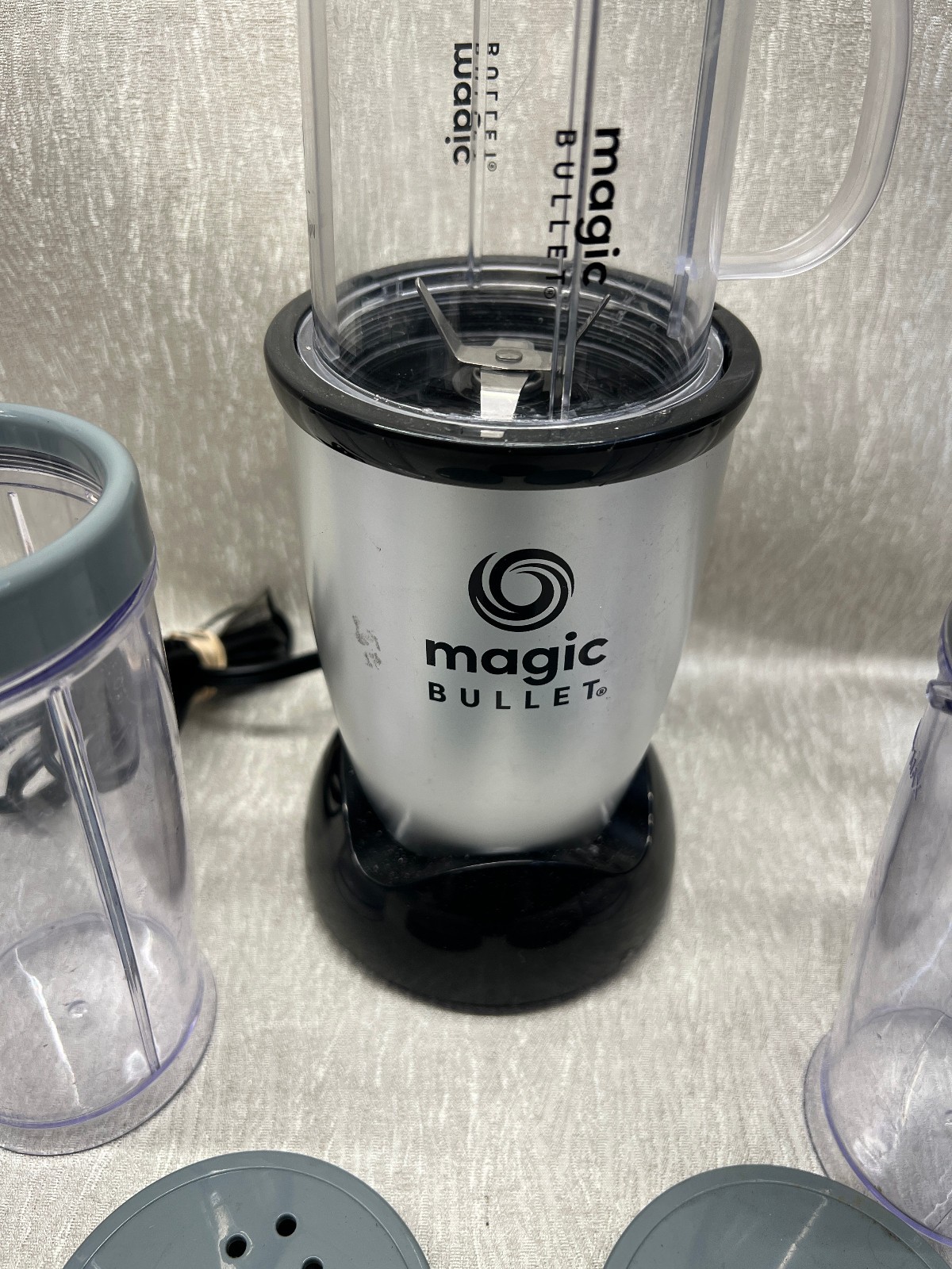 Magic Bullet MBR-1101 Single Speed Silver Jar Blender gallery