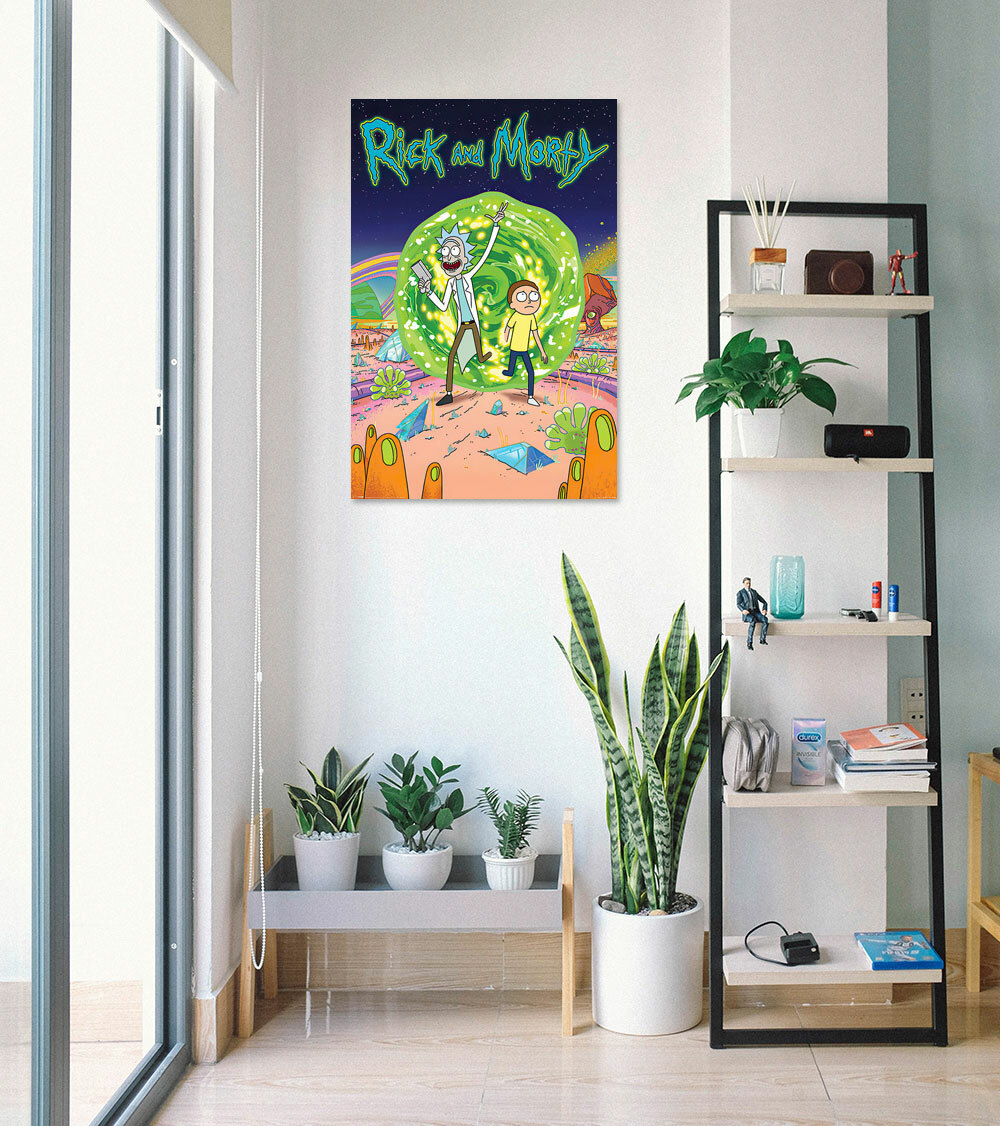 Rick And Morty - TV Show Poster / Print (Portal) (Size: 24" X 36") gallery