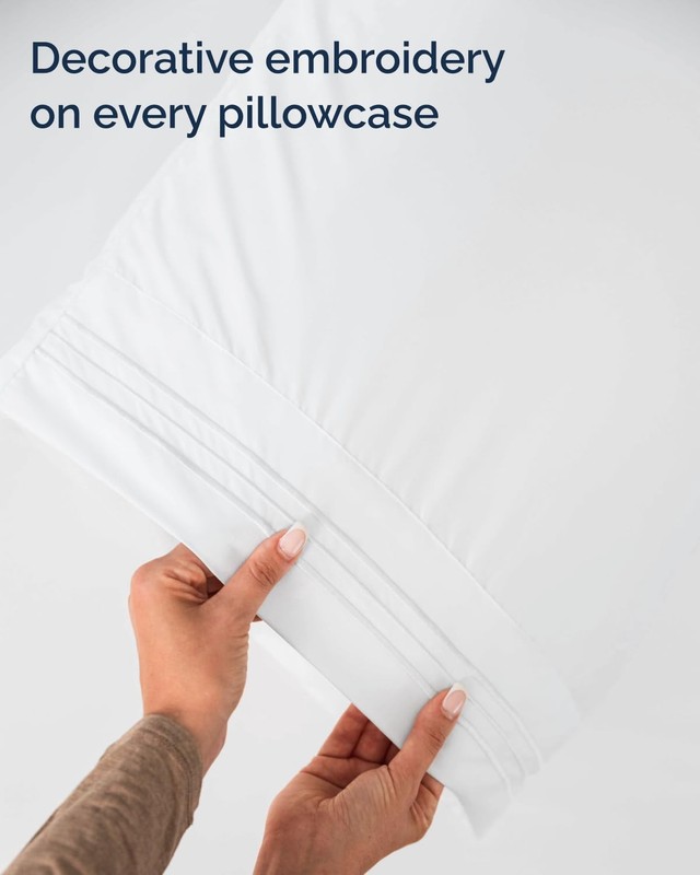 Twin Size 3 Piece Sheet Set - Comfy Breathable & Cooling Sheets - Hotel Luxury gallery