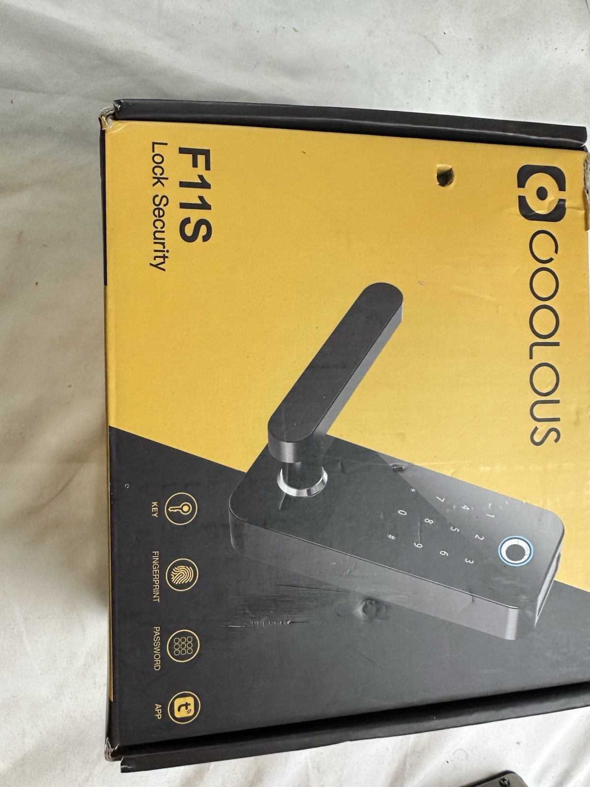 Qoolous F11S Fingerprint & Biometric Smart Door Lock Keypad App Compatible gallery