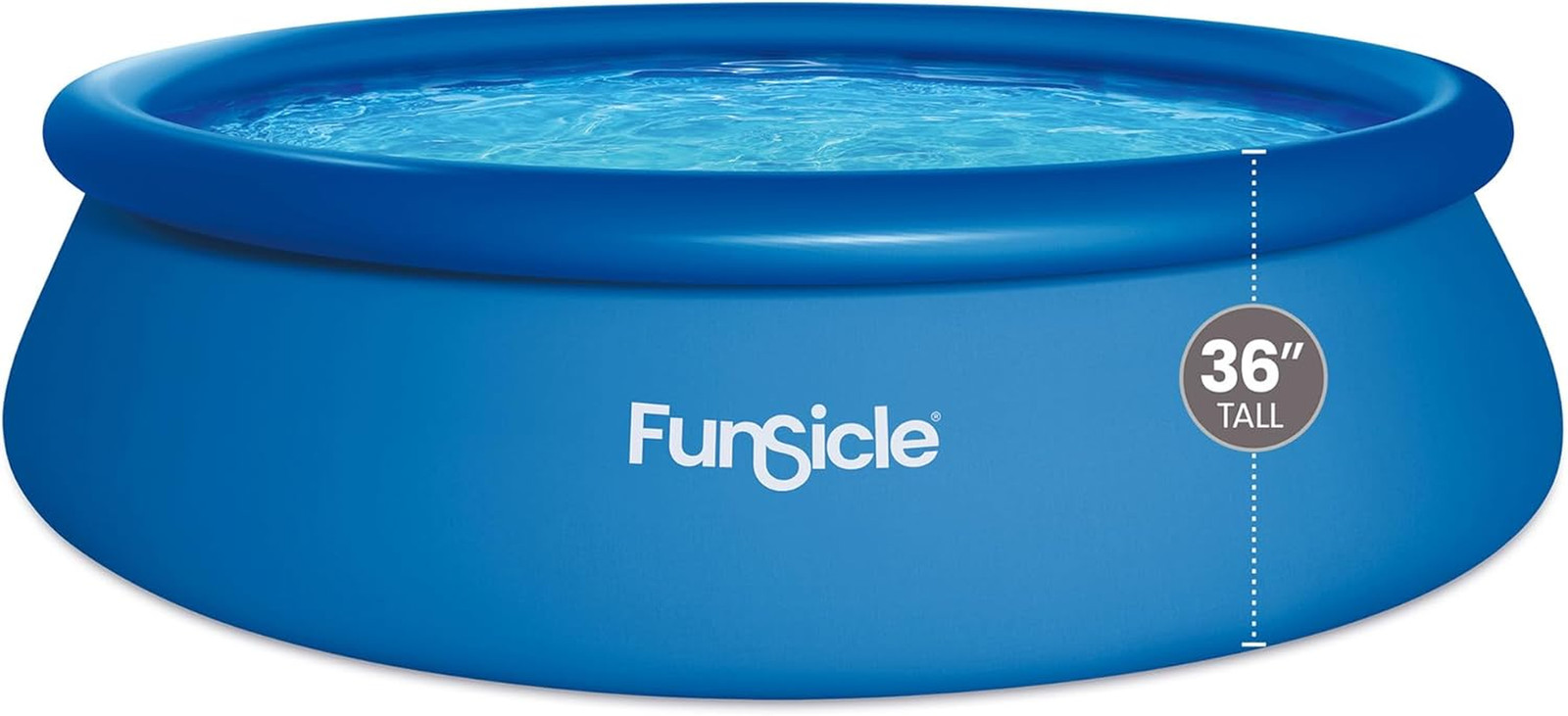 12' x 36" Inflatable Above Ground Swimming Pool with Filter Pump gallery