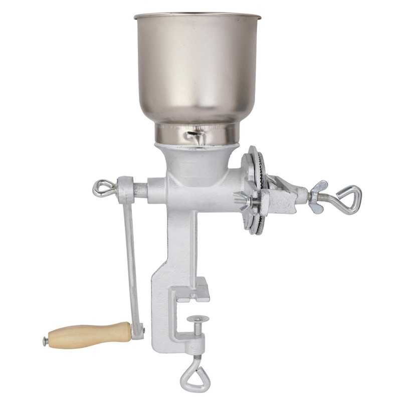 Manual Corn Grinder Flour Maker Wheat Grain Nut Nut Mill Crank Labor-saving Cast gallery