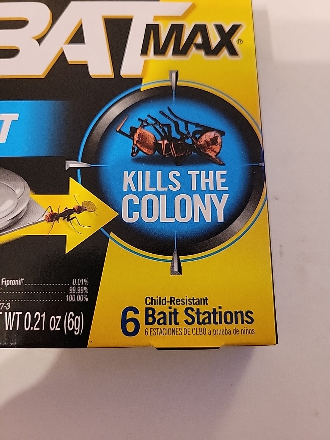 Combat Max Source Ant Killing Bait DIA55901 Bait Stations ANT 6 pieces gallery