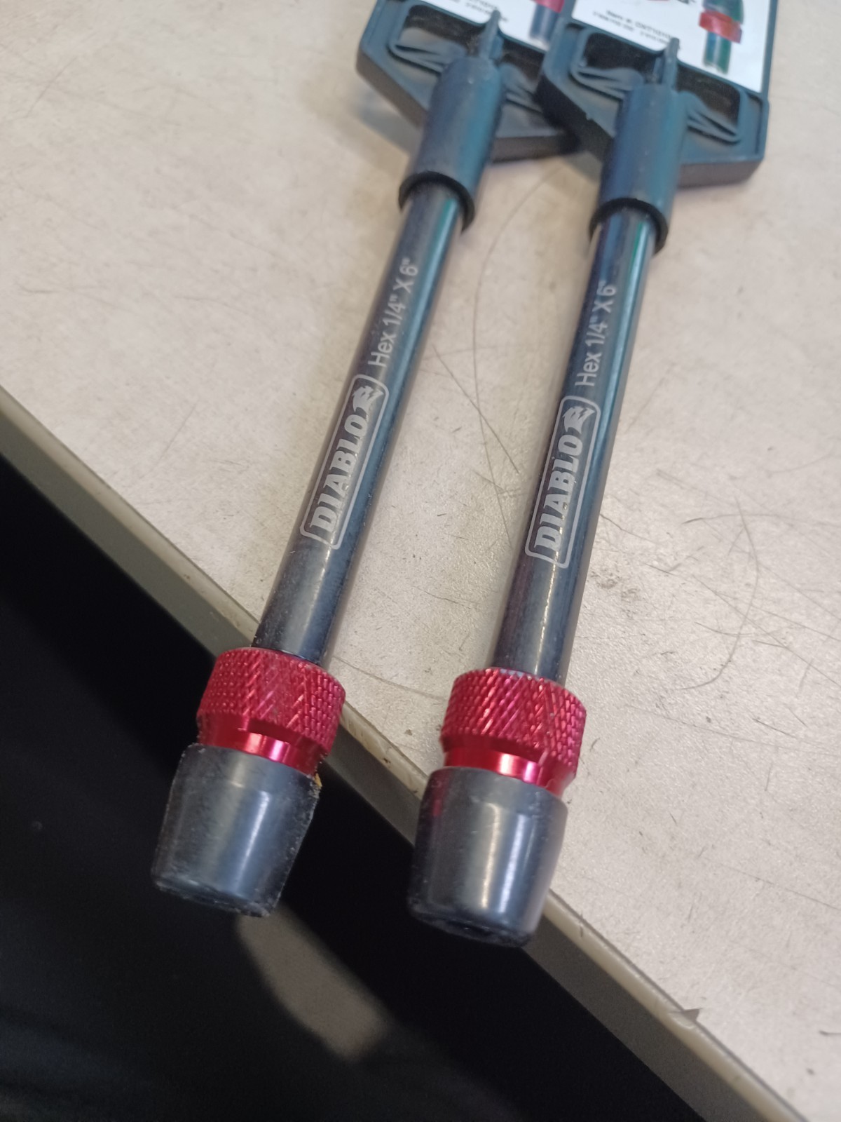 Lot Of 2 Diablo DXT1010 Universal Extension 1/4" X 6"in OVAL gallery